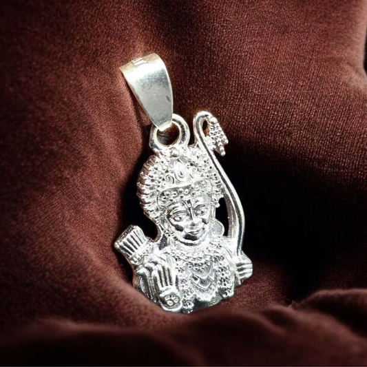 Lord Ram Silver Pendant – Symbol of Dharma & Righteousness