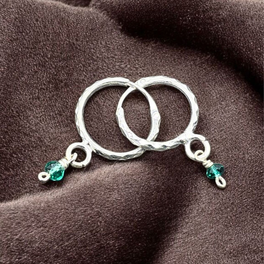 Silver Round Earrings – Timeless Elegance in Every Curve