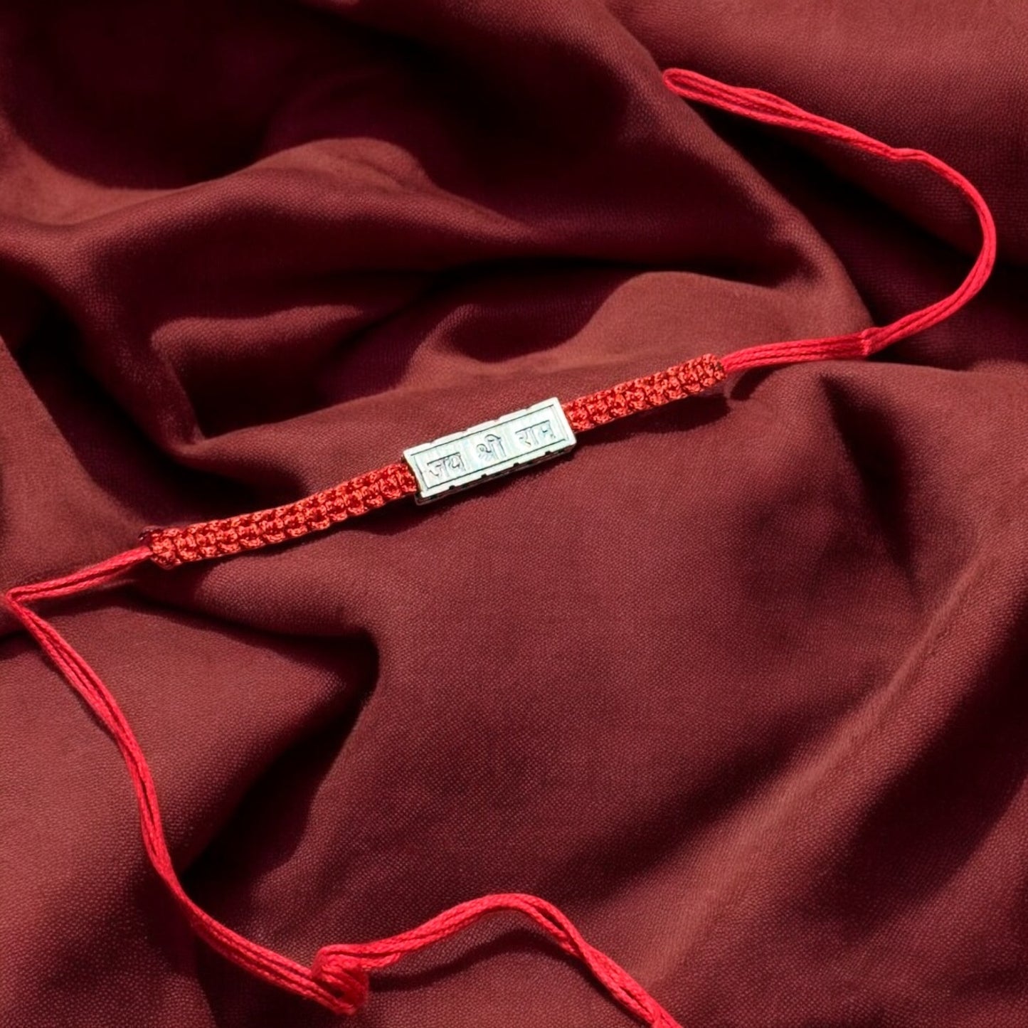 Traditional Silver Rakhi