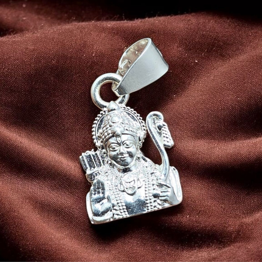 Lord Ram Silver Pendant – Symbol of Dharma & Righteousness