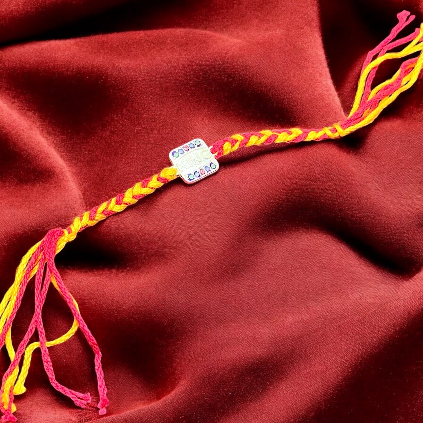 Traditional Silver Rakhi