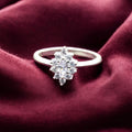 Marquise Cluster Bloom Ladies Ring