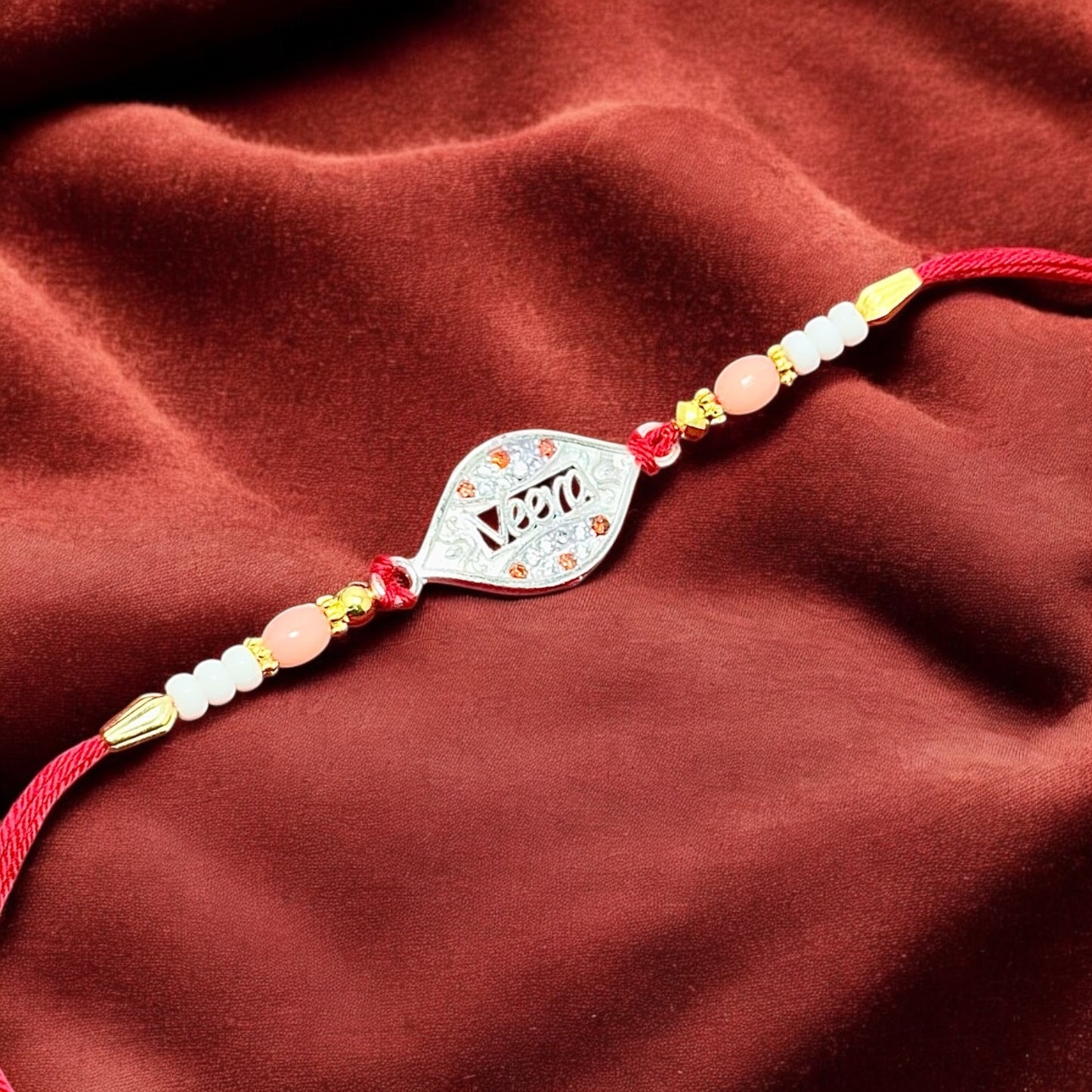 Traditional Silver Rakhi