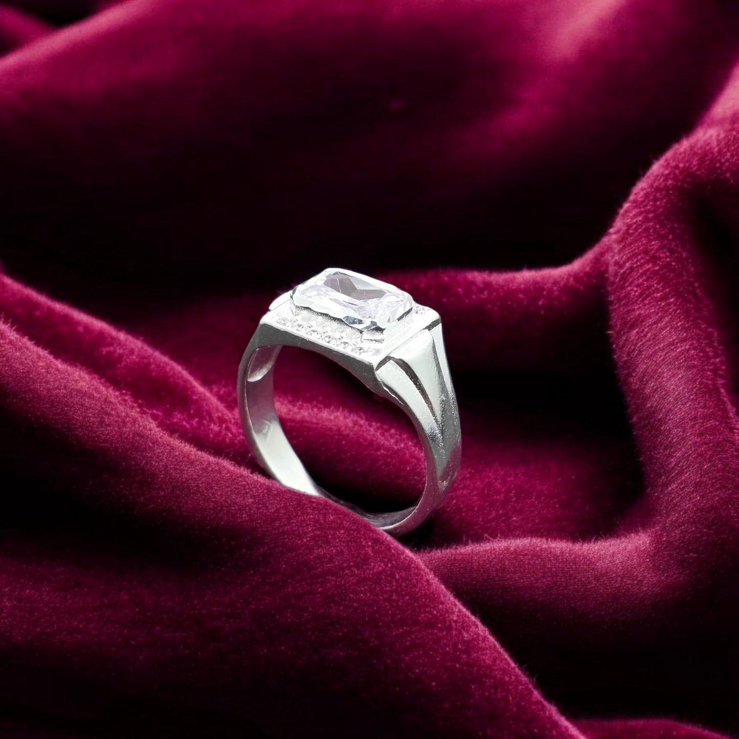 Crystal Titan Gents Ring