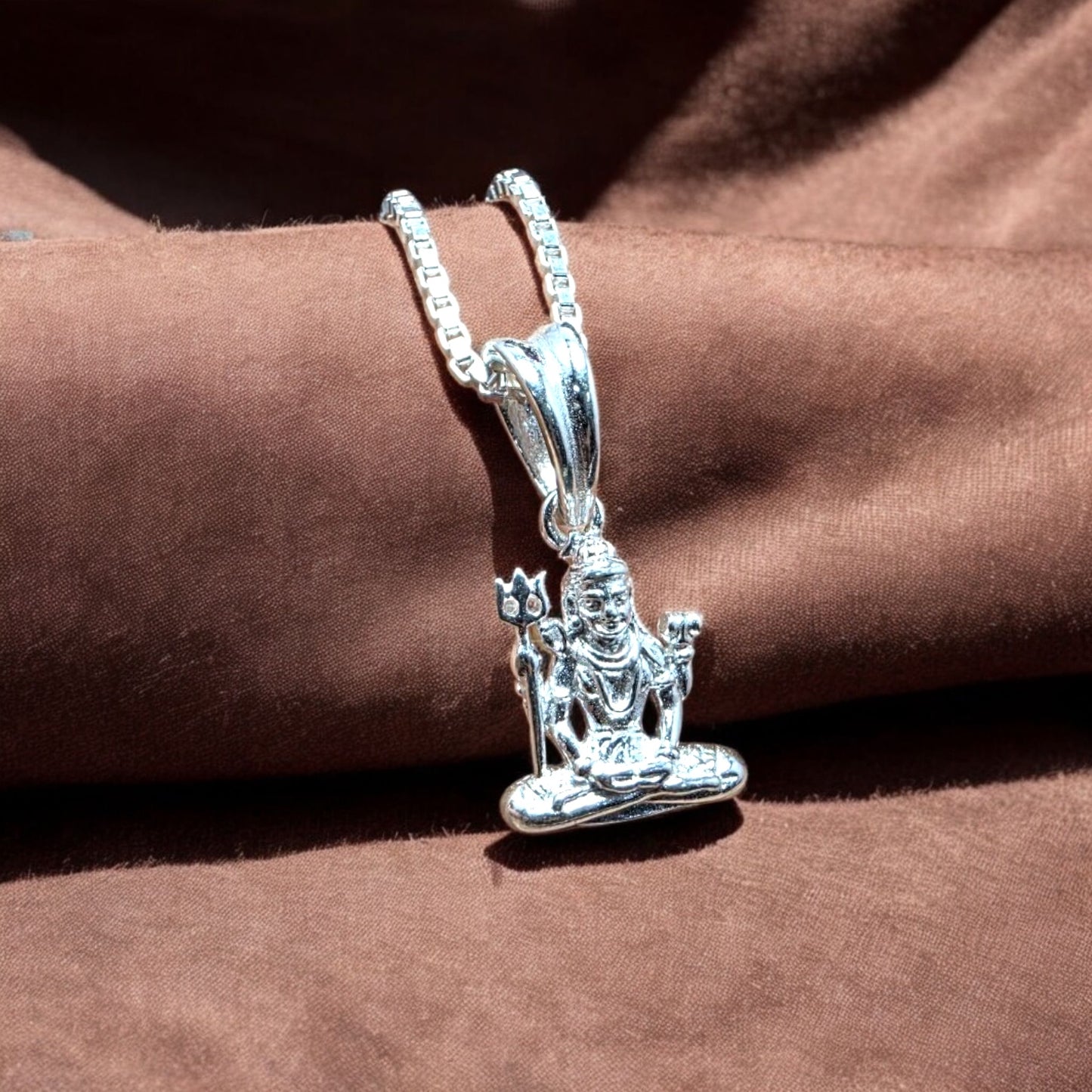 Lord Shiva silver Pendant