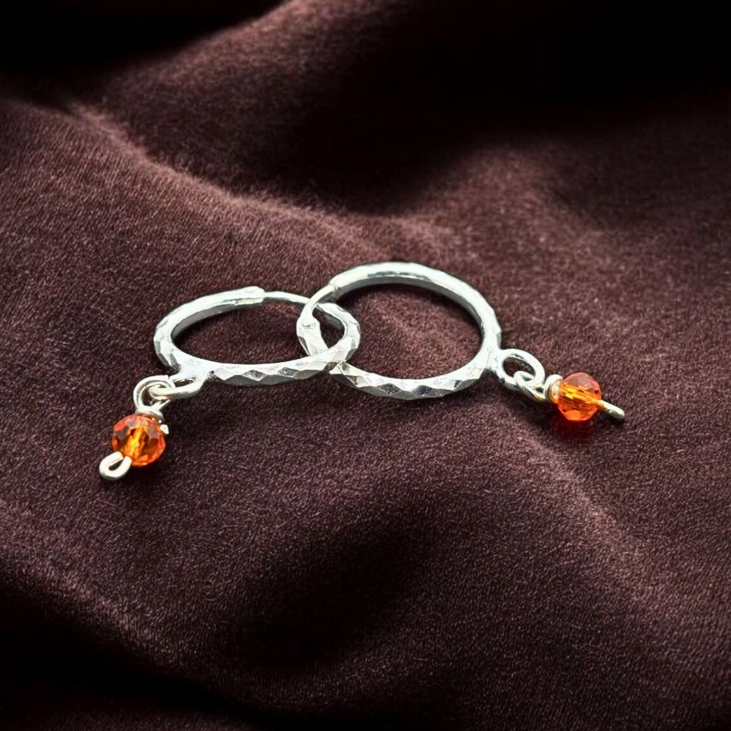 Silver Round Earrings – Timeless Elegance in Every Curve