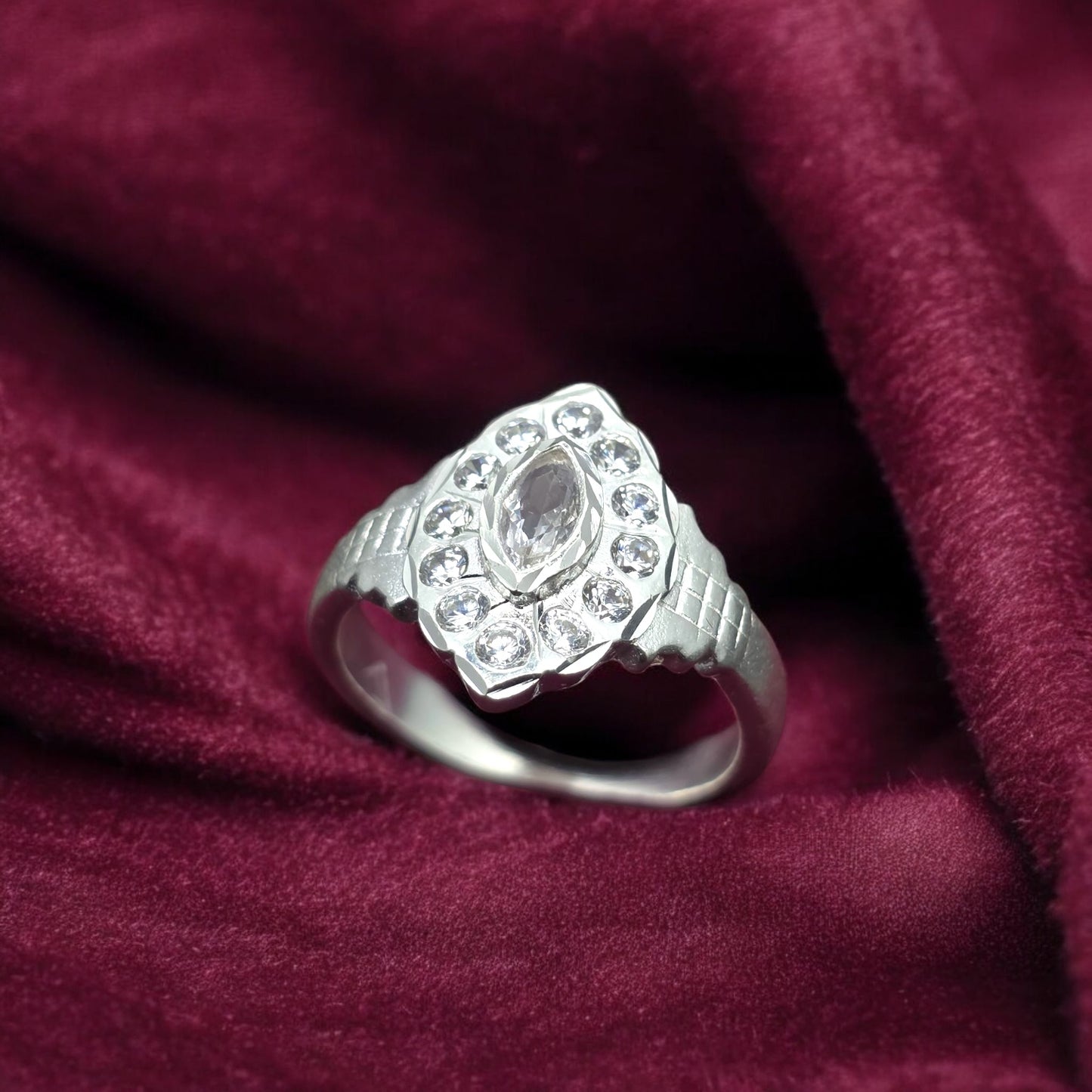 Royal Crest Marquise Ladies Ring