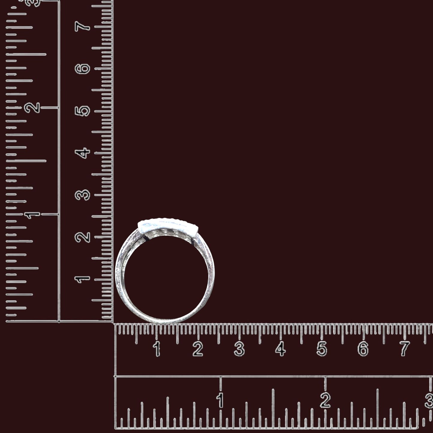 Majestic CZ Frame Gents Ring