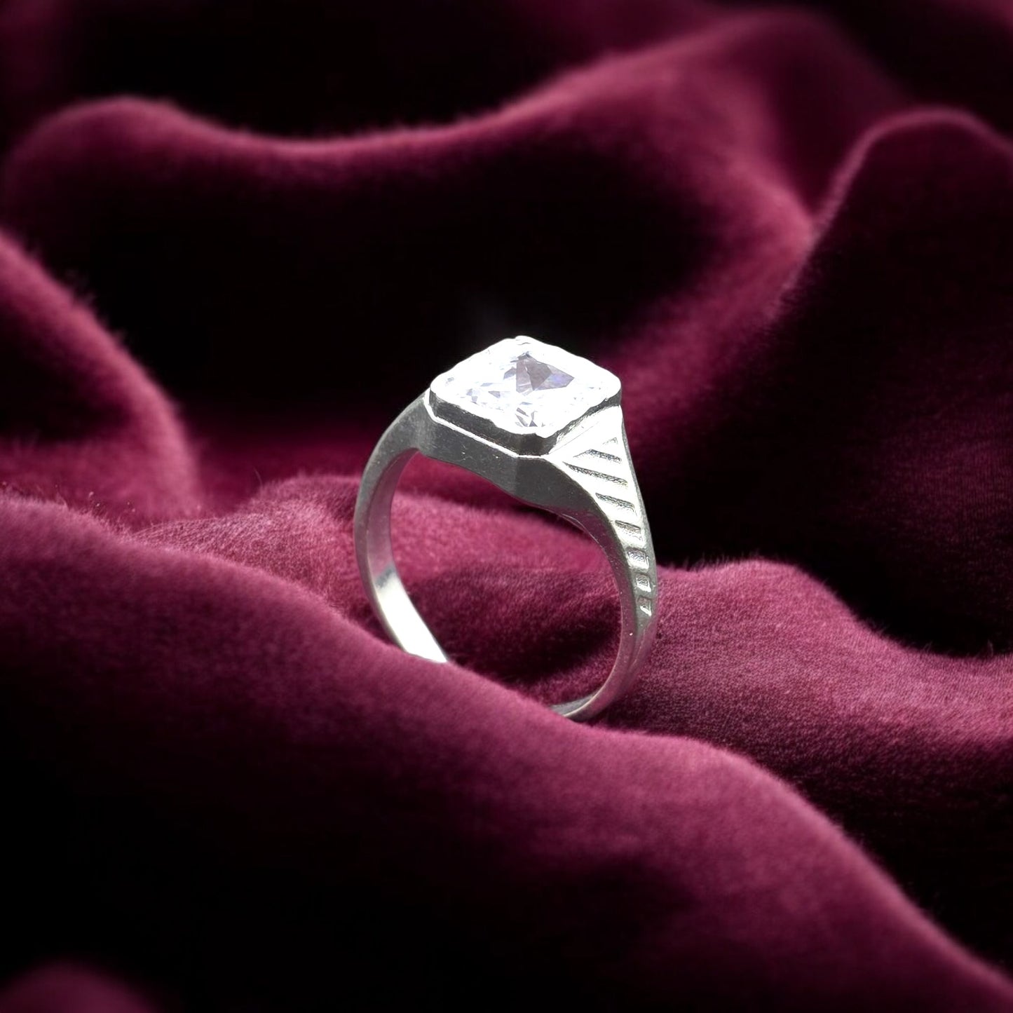 Crystal Titan Gents Ring