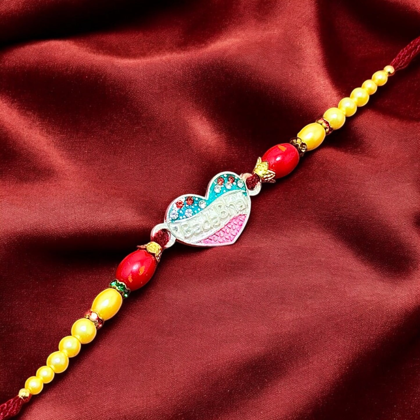 Traditional Silver Rakhi