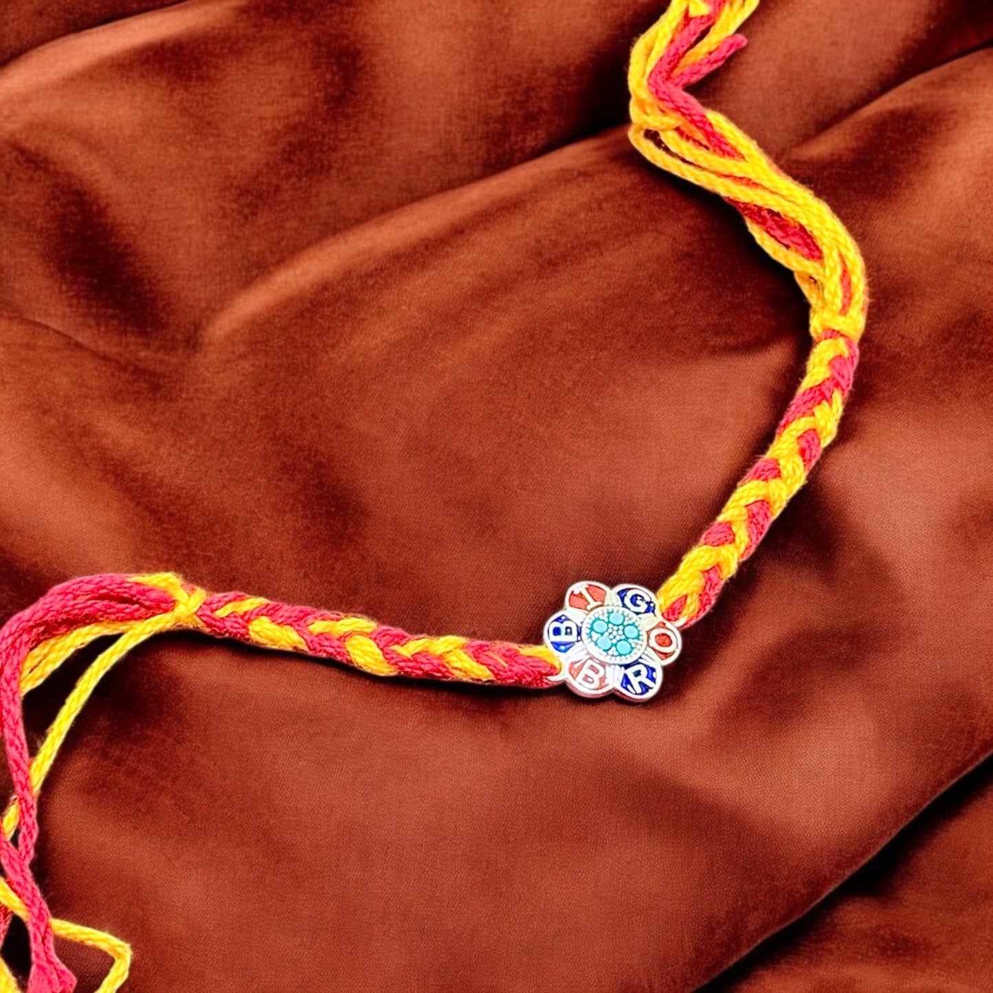 Traditional Silver Rakhi