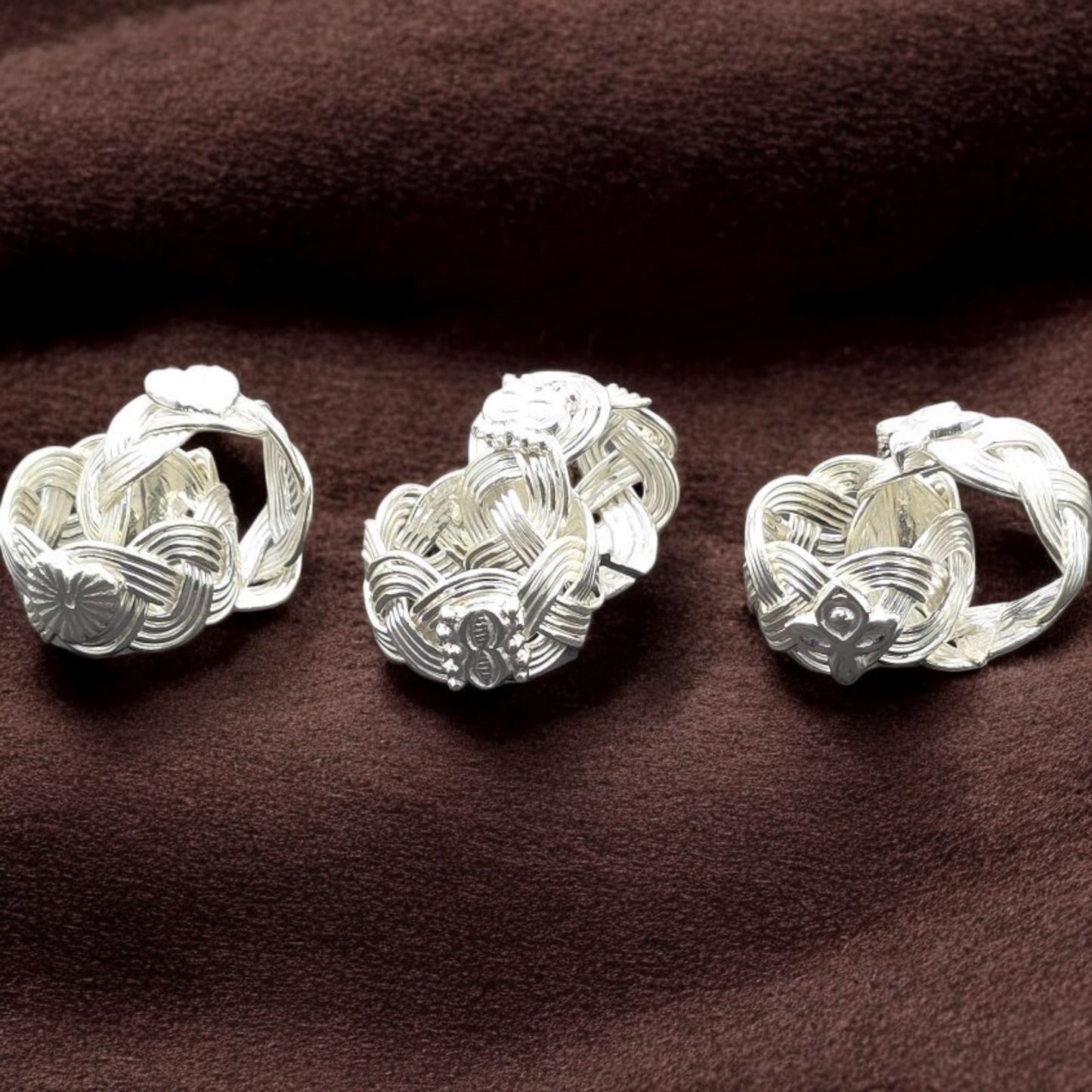 Knot Garden Toe Rings