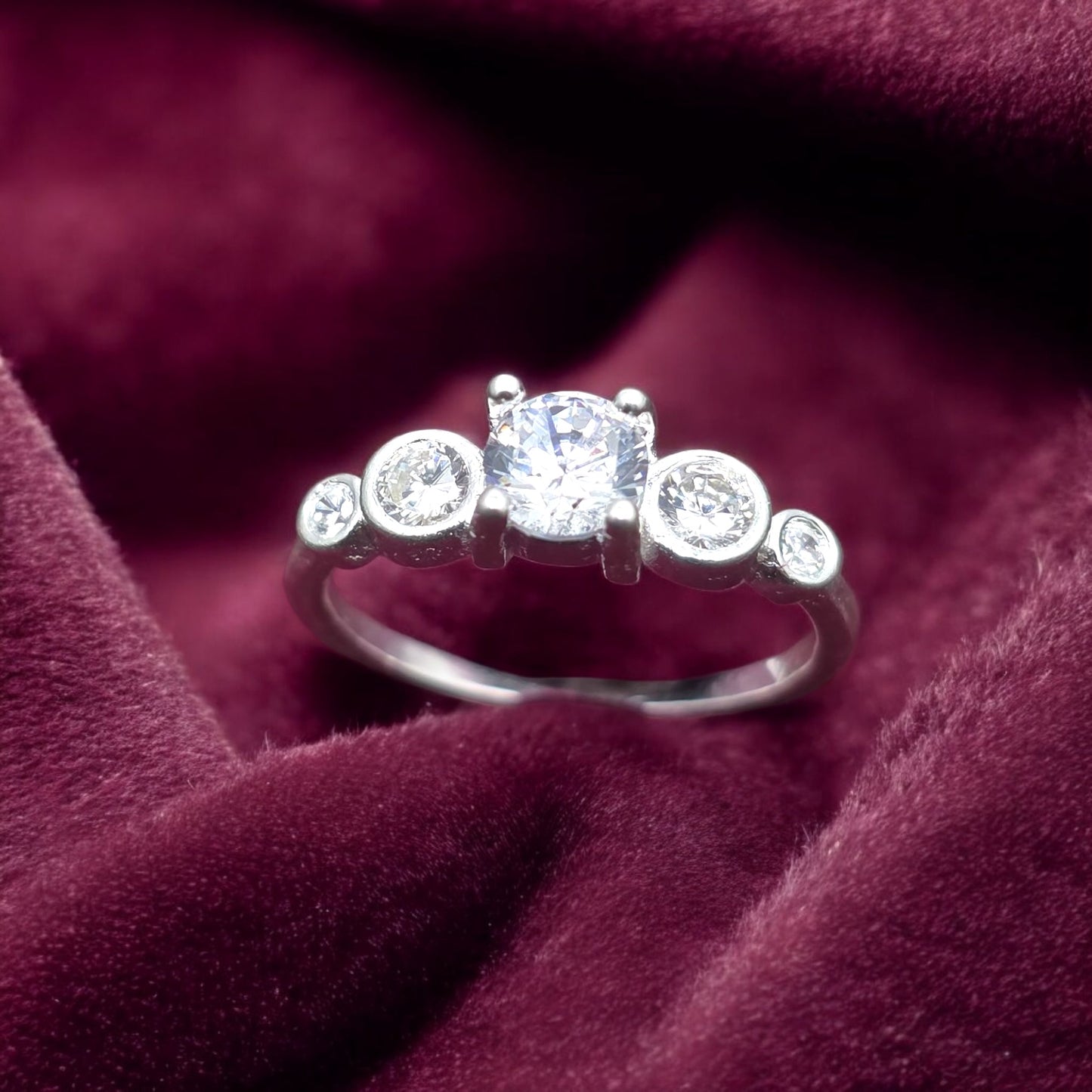 Celestial Quintet Ladies Ring