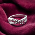 Leaf Twist  Ladies Ring