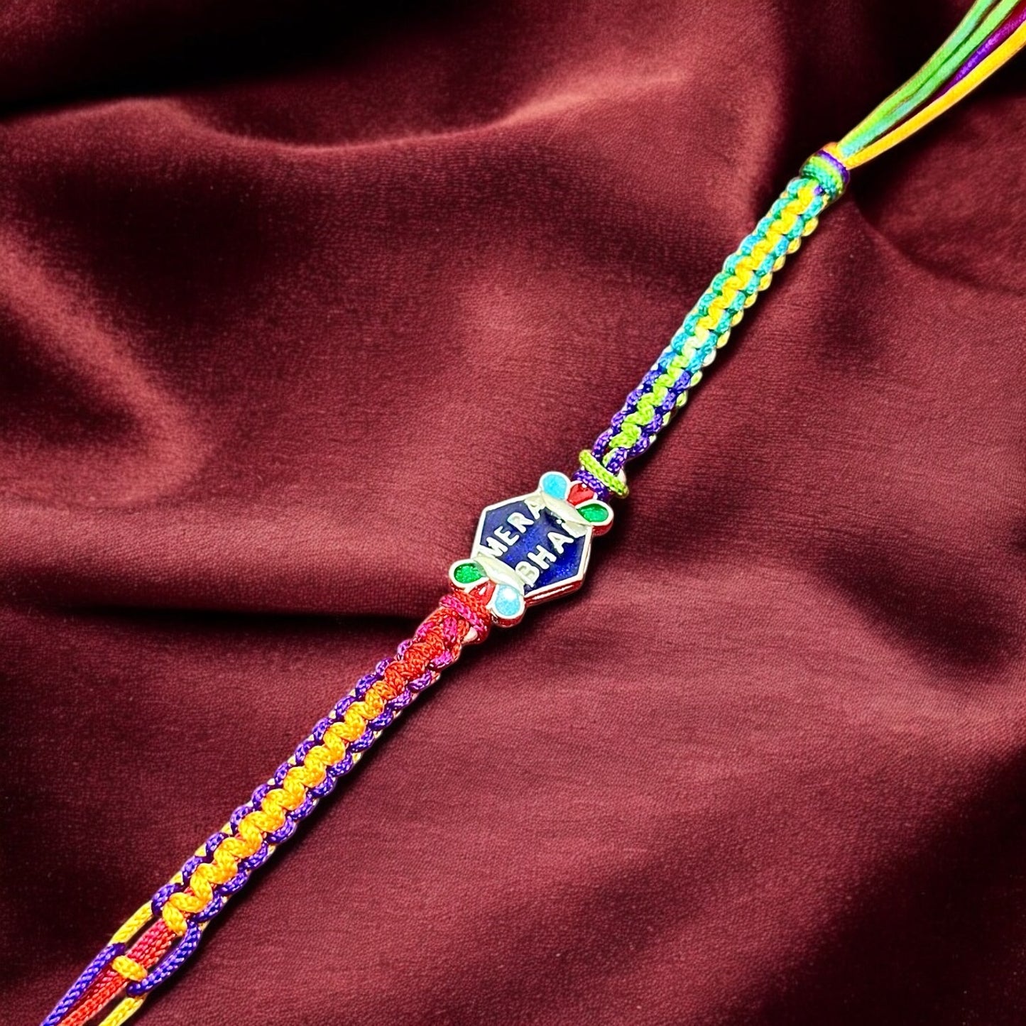 Traditional Silver Rakhi