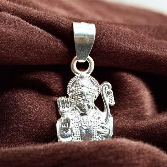 Lord Ram Silver Pendant – Symbol of Dharma & Righteousness