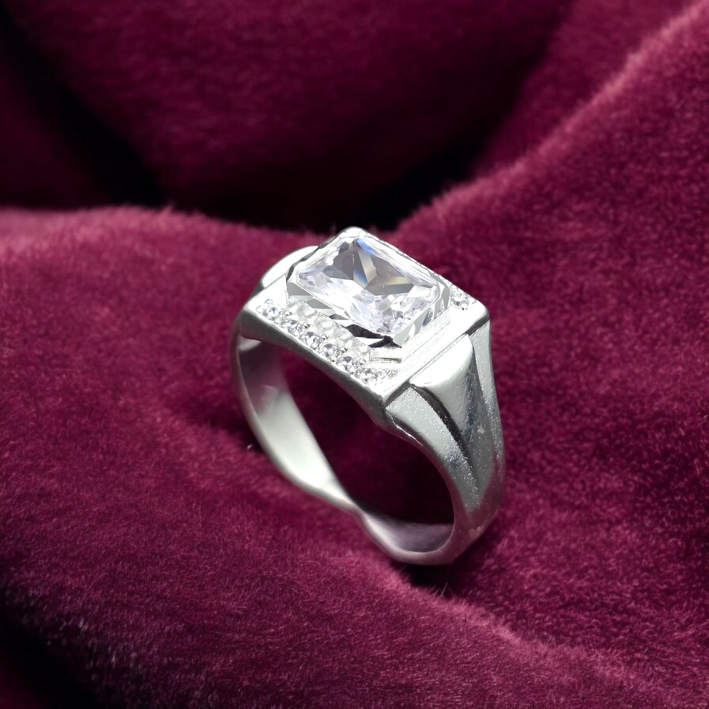 Crystal Titan Gents Ring