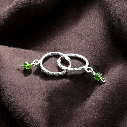 Silver Round Earrings – Timeless Elegance in Every Curve