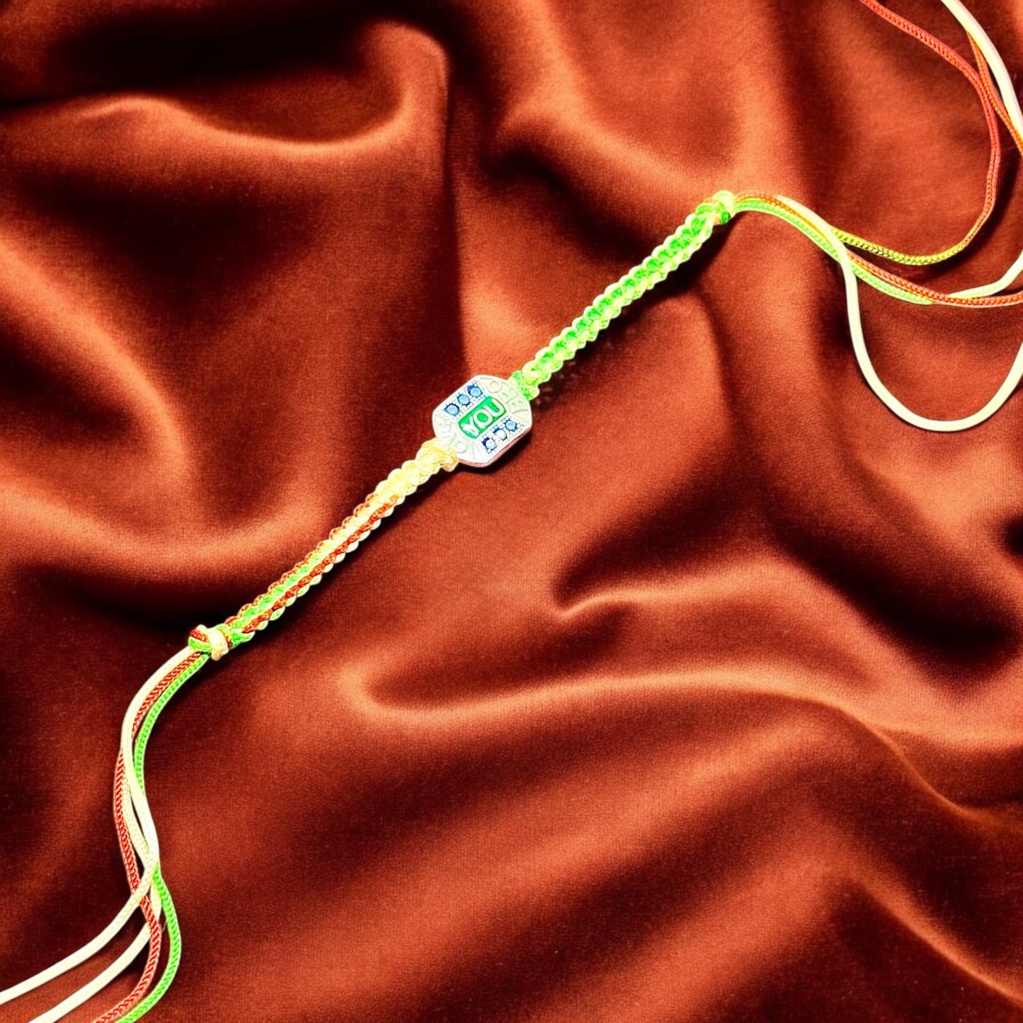 Traditional Silver Rakhi