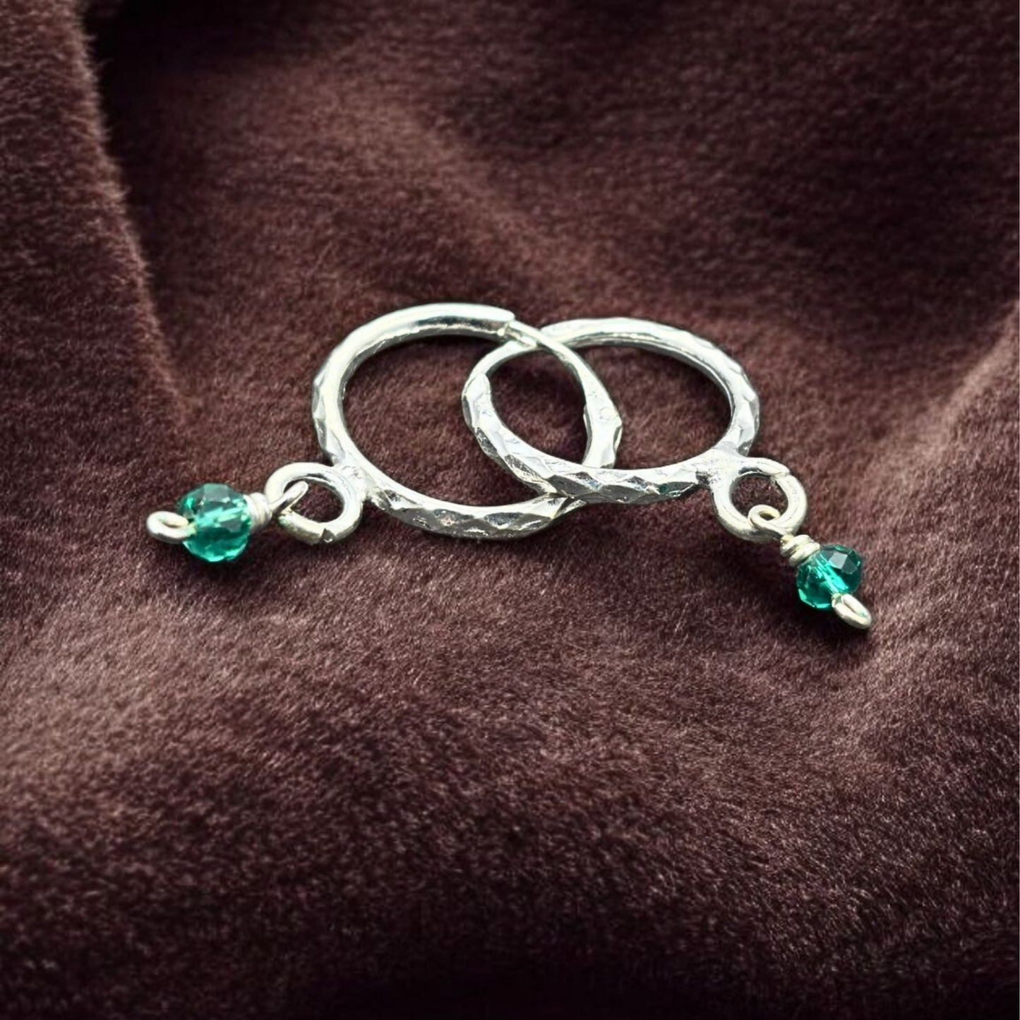 Silver Round Earrings – Timeless Elegance in Every Curve