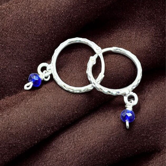 Silver Round Earrings – Timeless Elegance in Every Curve