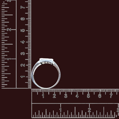 Majestic CZ Frame Gents Ring