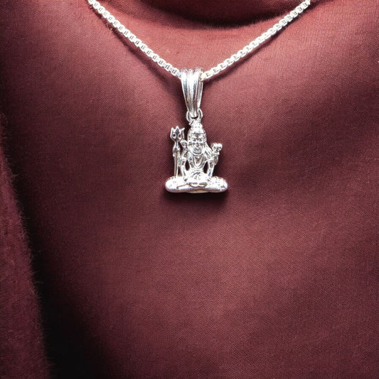 Lord Shiva silver Pendant