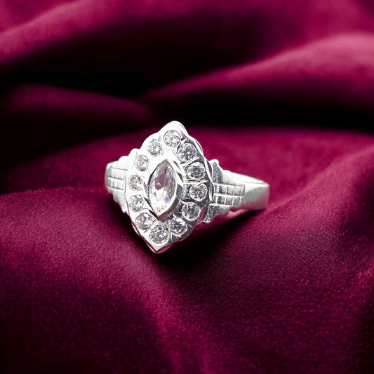 Royal Crest Marquise Ladies Ring