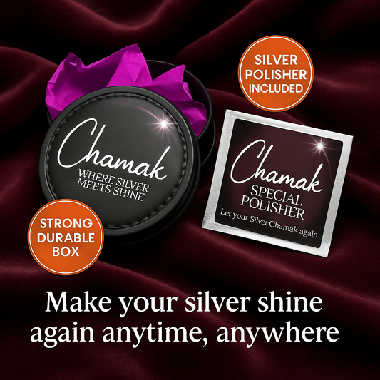 Traditional Baby Silver Hand Kada (Pair)