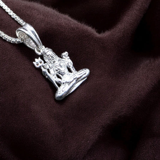 Lord Shiva silver Pendant