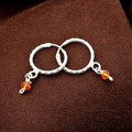 Silver Round Earrings – Timeless Elegance in Every Curve