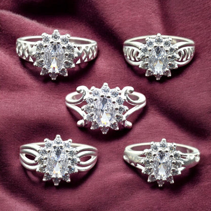 Floral Swirl Vintage Ladies Ring