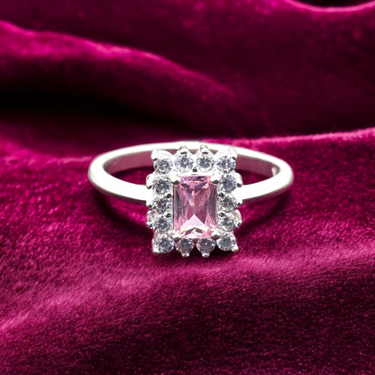Regal Pink Princess  Ladies  Ring