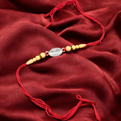 Traditional Silver Rakhi