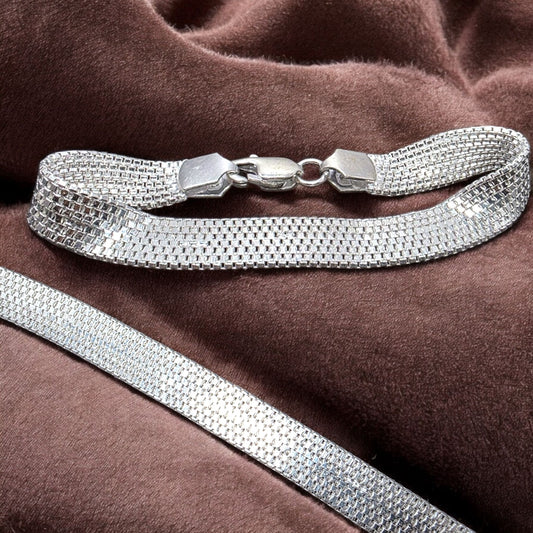Mens Silver Bracelet