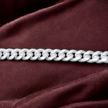 Men’s Silver Curb Bracelet – Everyday Classic