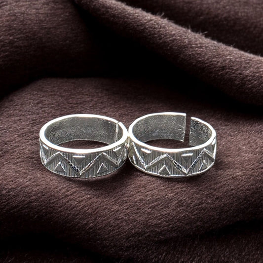 Tribal Geo Toe Rings