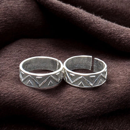Tribal Geo Toe Rings