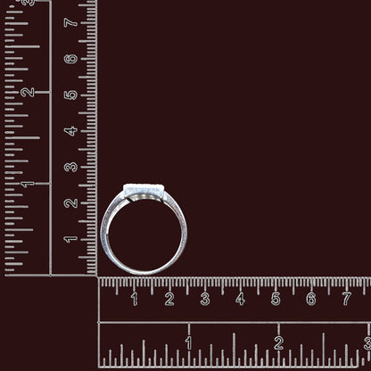 Majestic CZ Frame Gents Ring