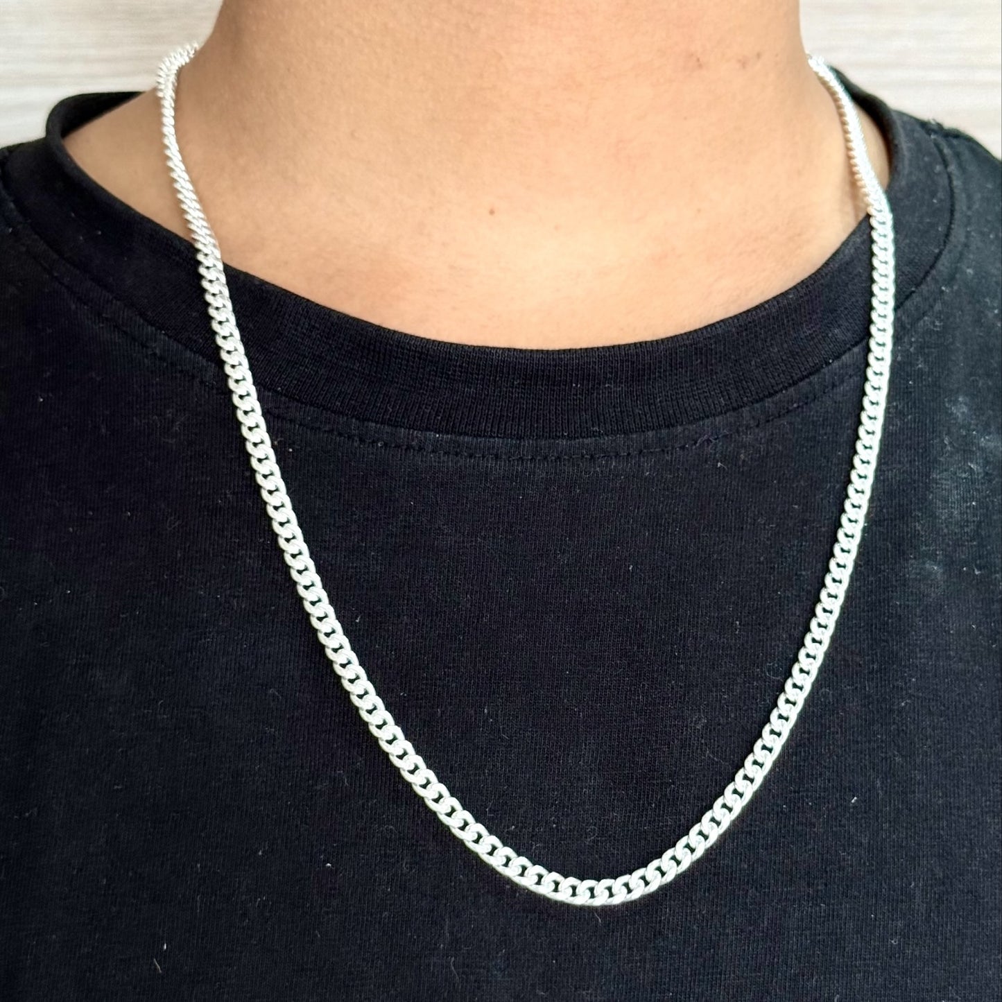 Men’s Silver Cuban Chain