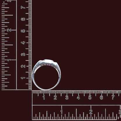 Ruby Crest Gents Ring