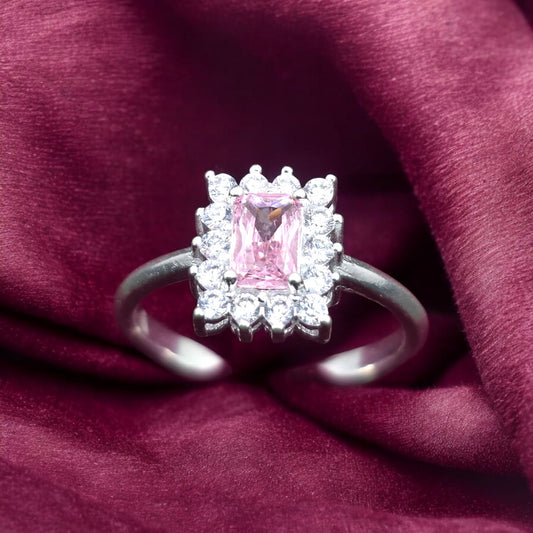 Regal Pink Princess  Ladies  Ring