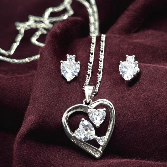 Twin Hearts Sparkle Set