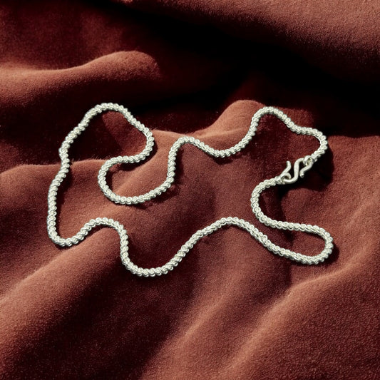 Royal Rope Silver Chain 20 Inches