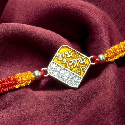 Traditional Silver Rakhi