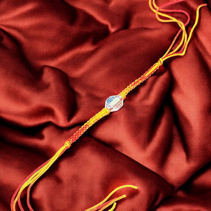 Traditional Silver Rakhi