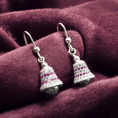 Ghungroo Tassel Silver Set