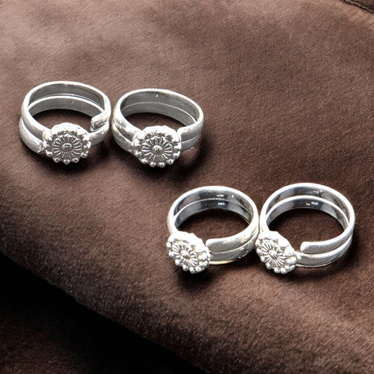 Sunflower Classic Toe Rings