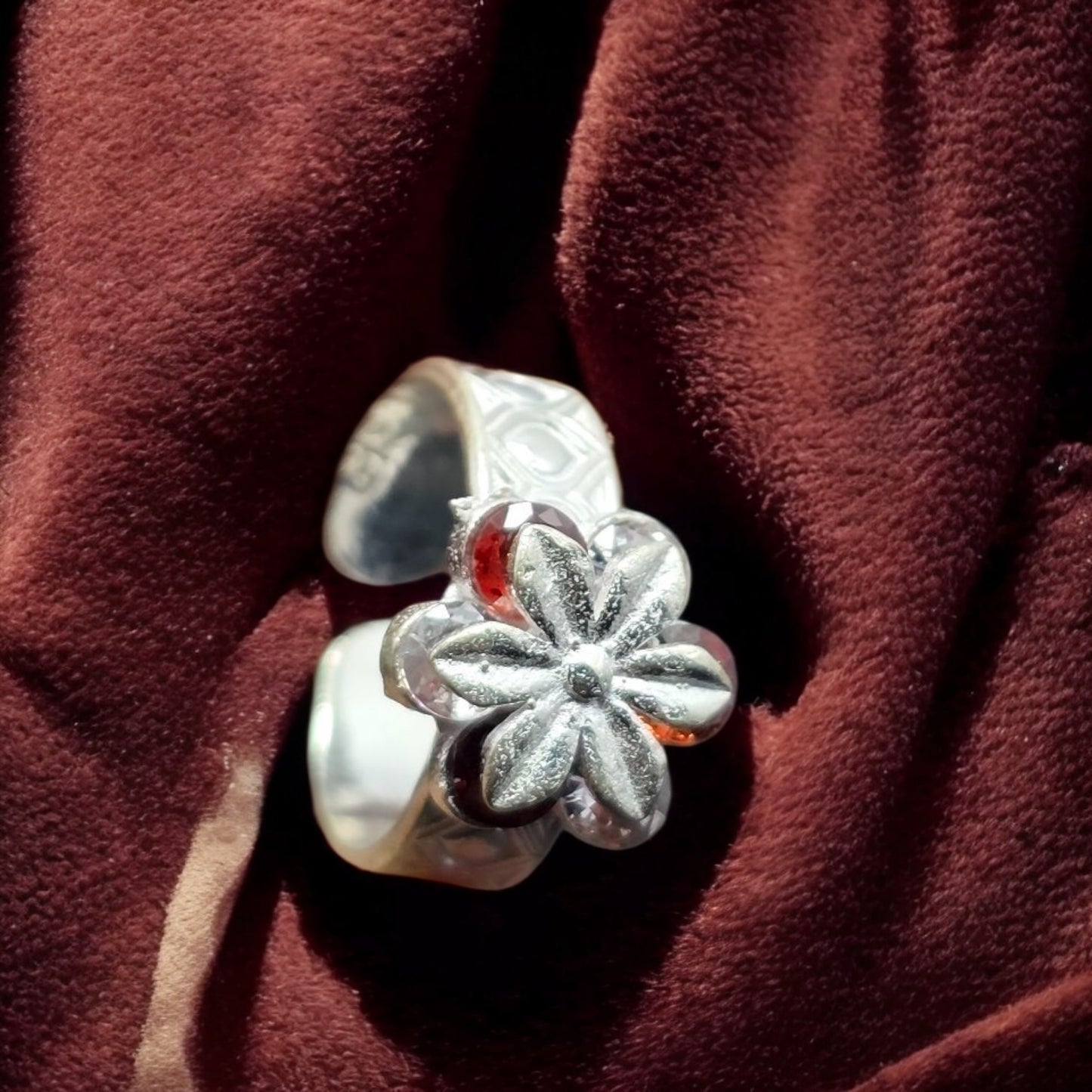 Floral Designer Toe Rings