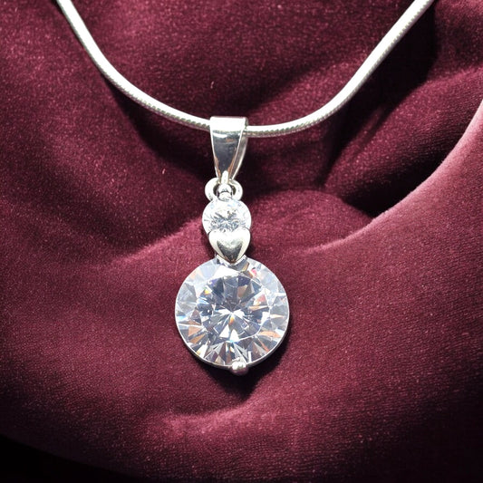 Eternal Spark Solitaire Pendant